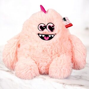 Pink Plush Snuggle Monster